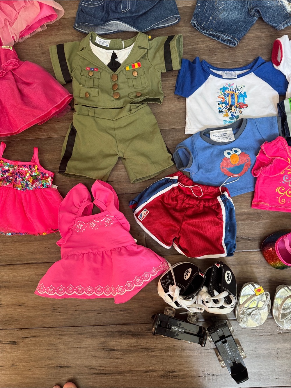 Build a bear mixed 43 piece lot bundle dresses outfits shoes - Picture 6 of 7